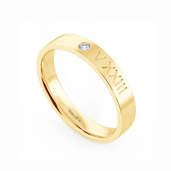Modern Wedding Band Set NCC2036 5